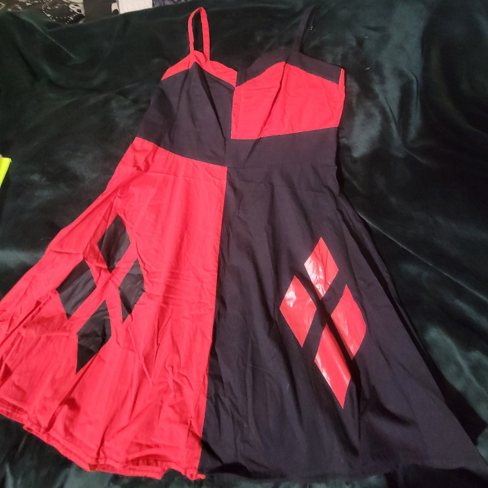 Custom Plus Size Harley Quinn Sundress